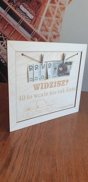 Urodziny prezent bon 40 50 to wcale nie tak dużo
