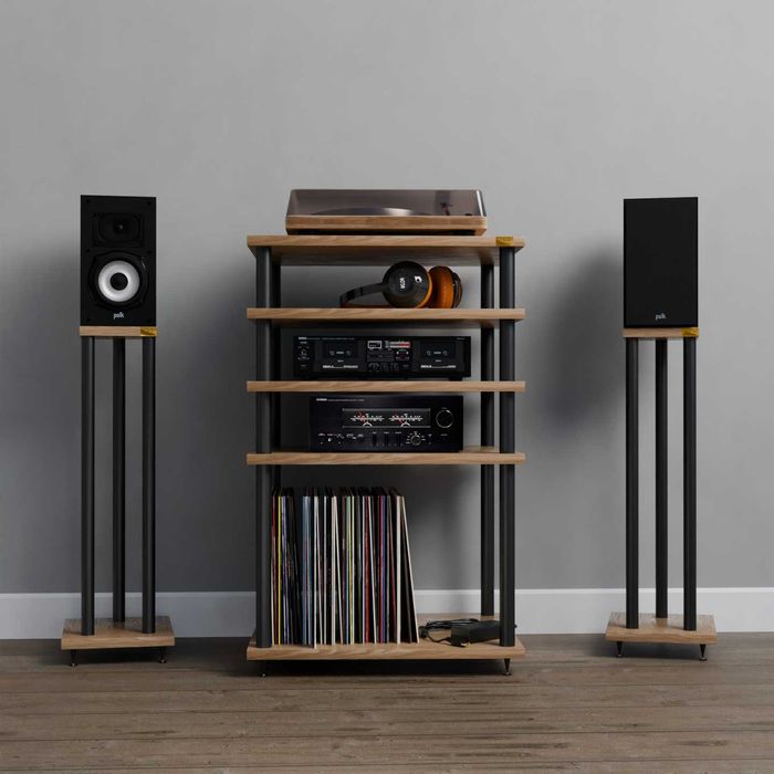 Regał hi-fi stojaki audio głośnikowe pod kolumny
