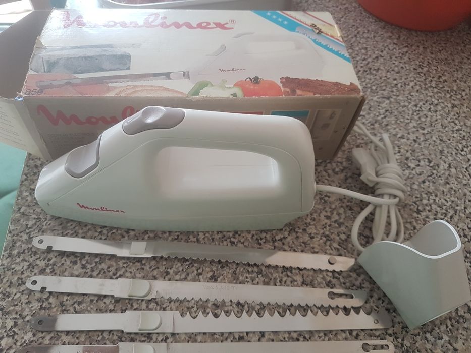 Faca eléctrica da moulinex