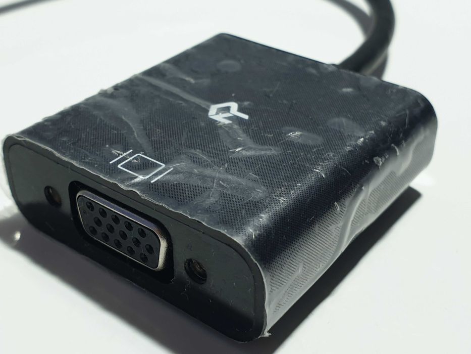 Адаптер Mini DisplayPort  to VGA Thunderbolt Rankie  + кабель VGA 1.8м