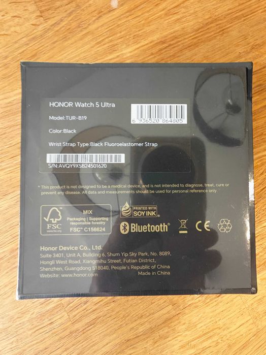 Nowy HONOR Watch 5 Ultra TUR-B19