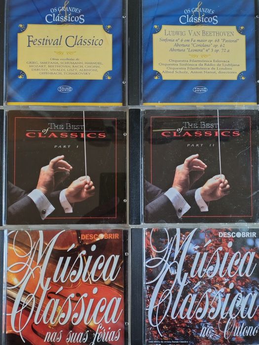 6 CD'S, Música classica