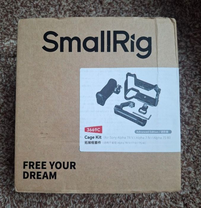 Клітка Smallrig Просунутий Набір Для Sony A7 Iv A7S Iii (3669C)