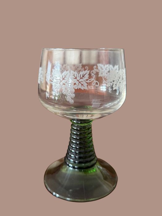 Conjunto de 6 Taças de Vinho Cristal d’Arques – Meados do Século XX