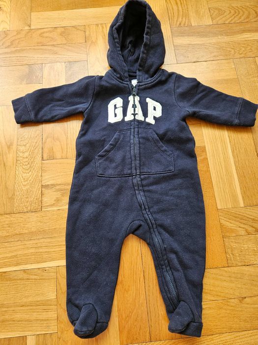 Pajac miś GAP granatowy r. 3-6M
