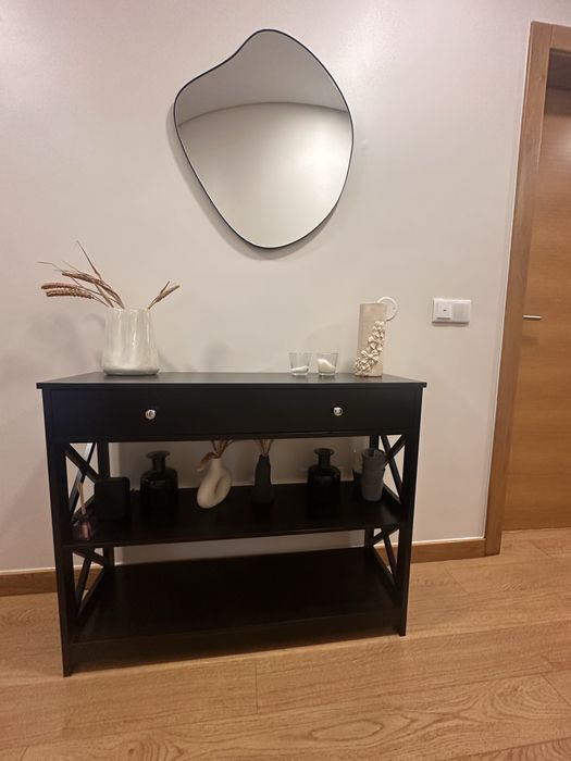 Aparador/Mesa Consola preto