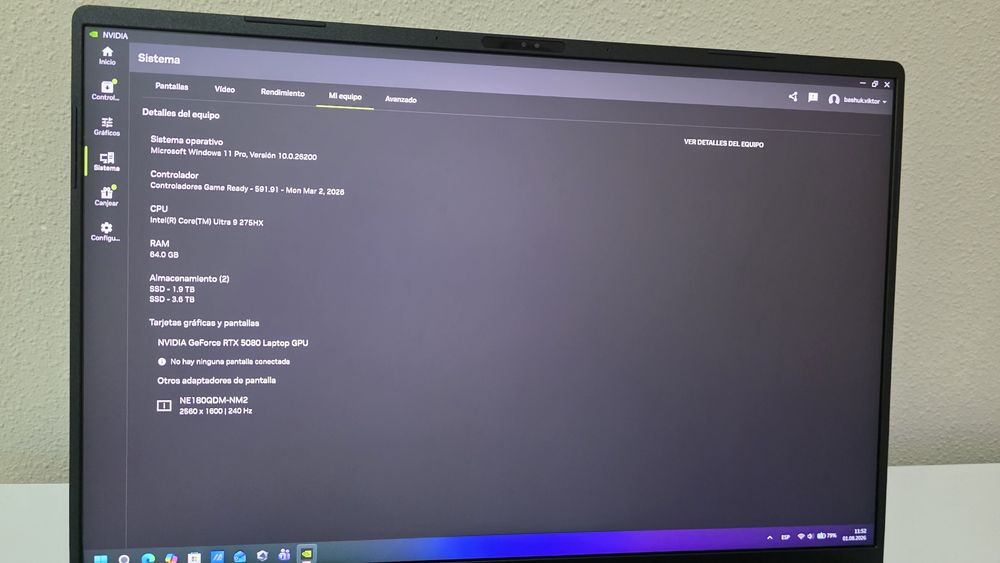 Asus Rog Strix Scar G18 RTX5080