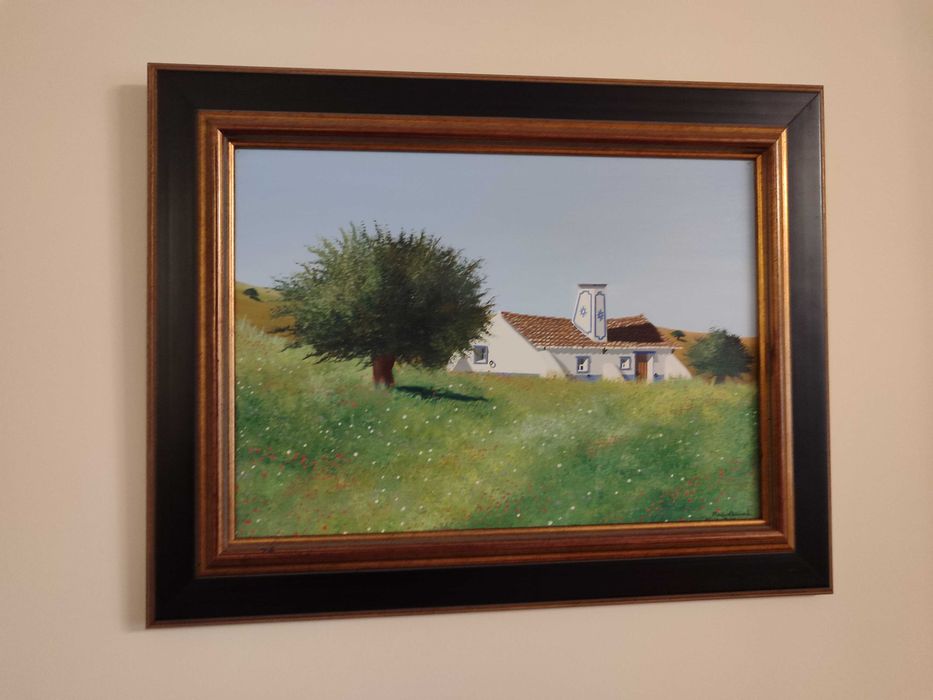 Quadros Pintura a Óleo – paisagem Alentejanas Pedro Buisel