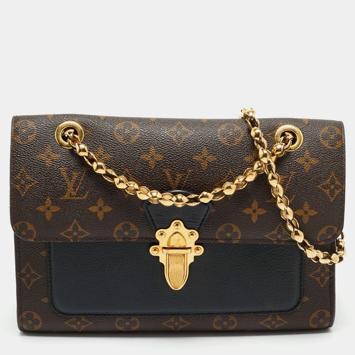 Сумка LV Louis Vuitton Blue Marine Monogram Canvas Victoire Bag