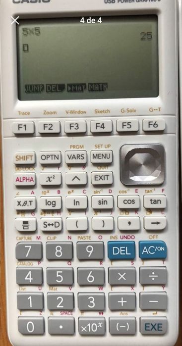 Calculadora gráfica Casio