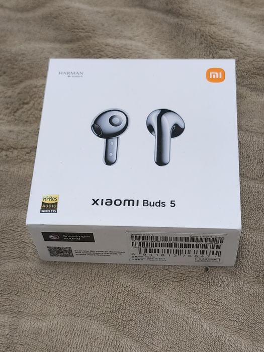 Бездротові навушники Xiaomi Buds 5 Graphite Black  Hi-Res