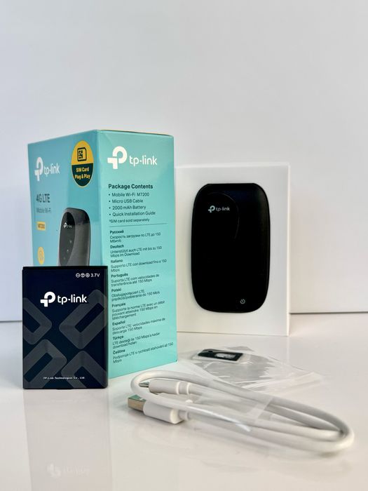 Мобільний Wi-Fi роутер на Сім карту Маршрутизатор 4G LTE TP-LINK M7200