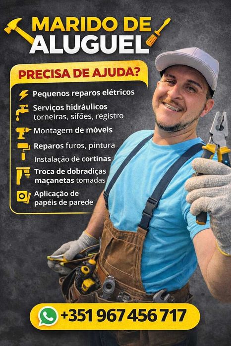 Serviços de faz tudo marido de aluguel