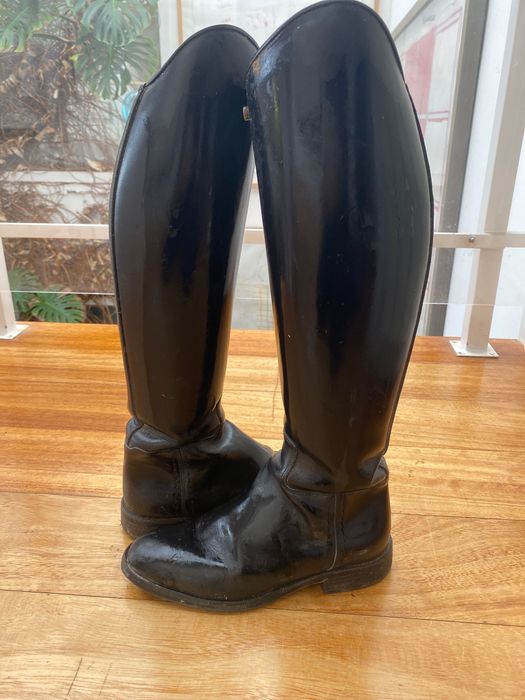 Botas de dressage para andar de cavalo