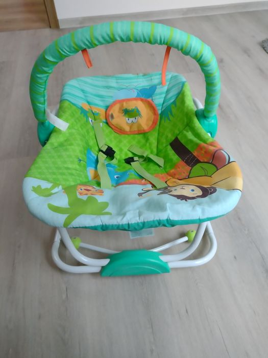 Leżaczek bujaczek dla niemowląt