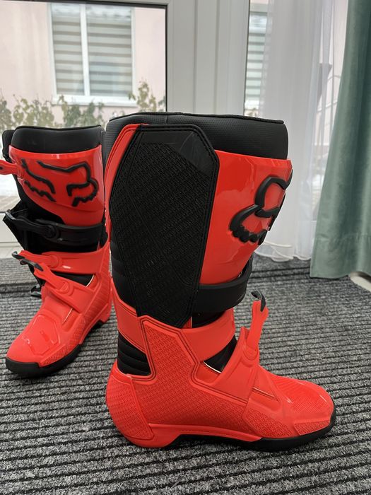 Мотоботи FOX COMP flo red