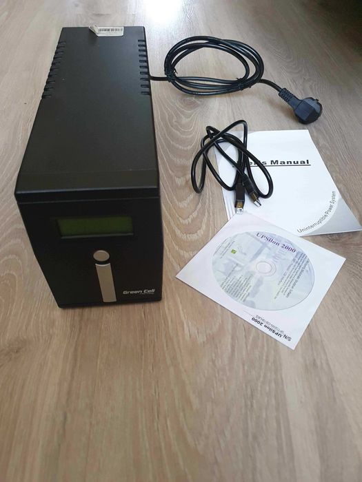 Zasilacz Awaryjny UPS 800VA 480W z wyświetlaczem LCD