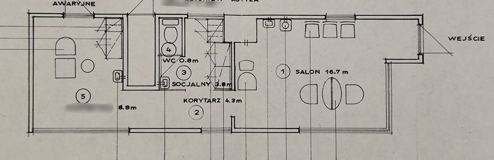 Lokal Wolnostojący al. Jana Pawła 35m2 Budynek Witryna Sanepid