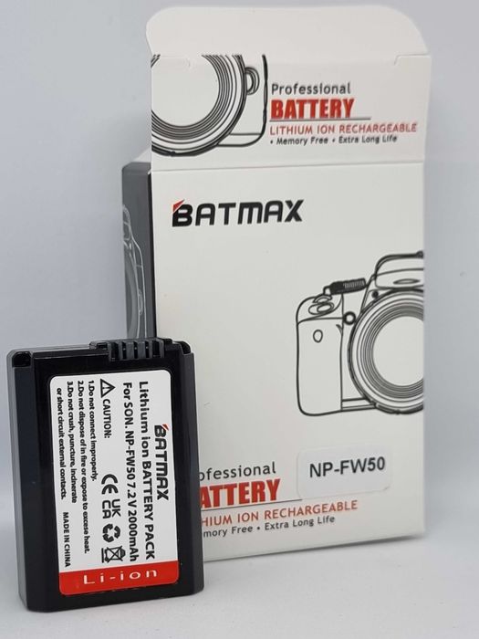 NP-FW50 Sony 2000mAh (α7, a6000, a6400)- Baterias e/ou Carregador NOVO