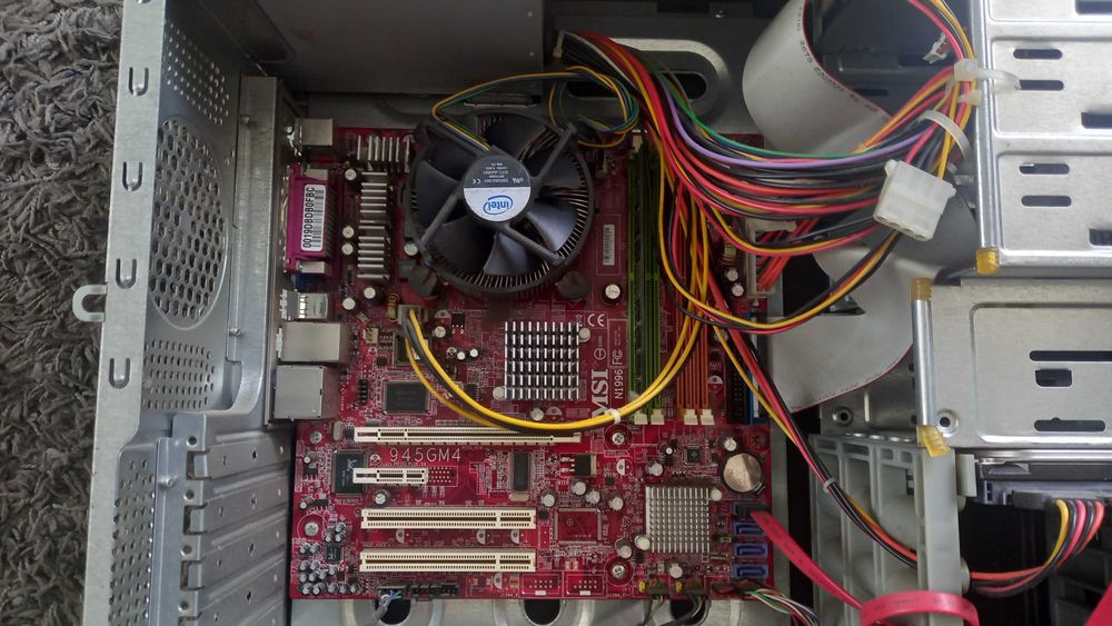 Komputer na części zestaw msi kingston tracer intel