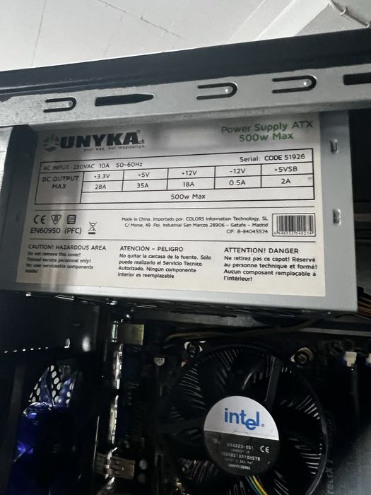 PC/Desktop Torre Intel | 4GB RAM | NVIDIA Quadro FX 4800