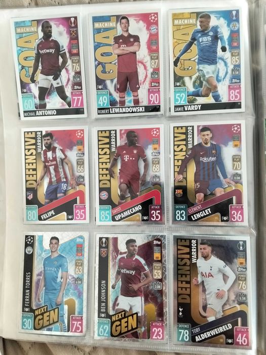 Cartas Match Attax 2021