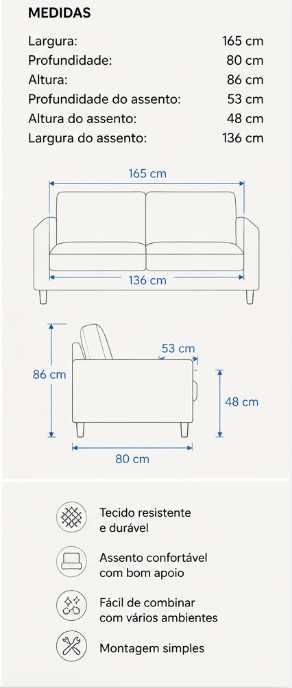 Sofá PÄRUP IKEA  - Novo, na caixa