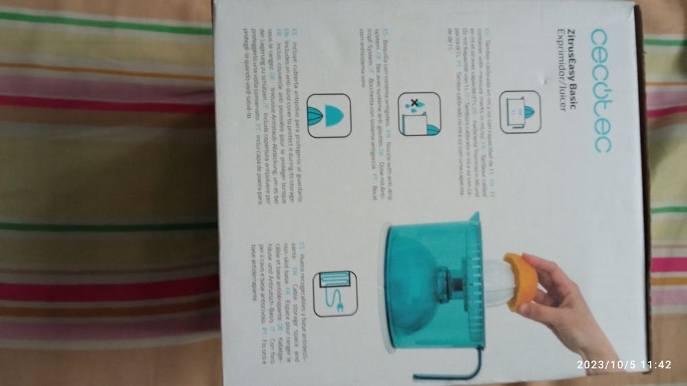 Wyciskarka do cytrusów ZitrusEasy Basic - Cecotec