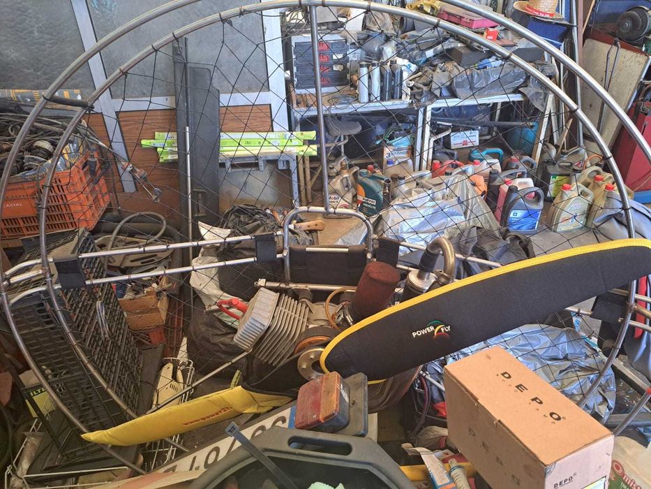 Paramotor e asa usados