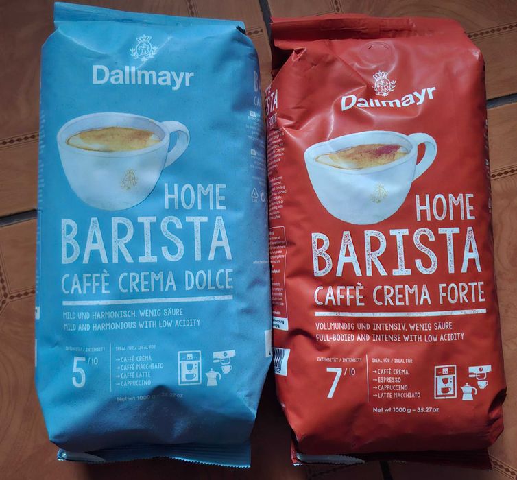 Kawa ziarnista dallmayr 2 x 1000 g