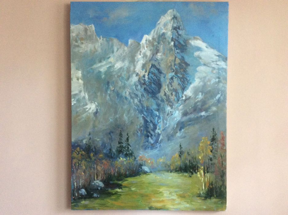 Картина « В горах» Холст масло