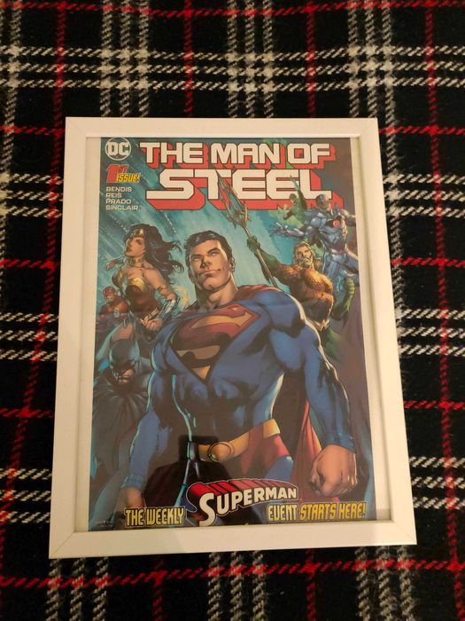 Quadro do Super-Homem - Perfeito para Fãs e Colecionadores