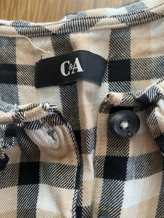 Oryginalna damska koszula flanelowa  C & A