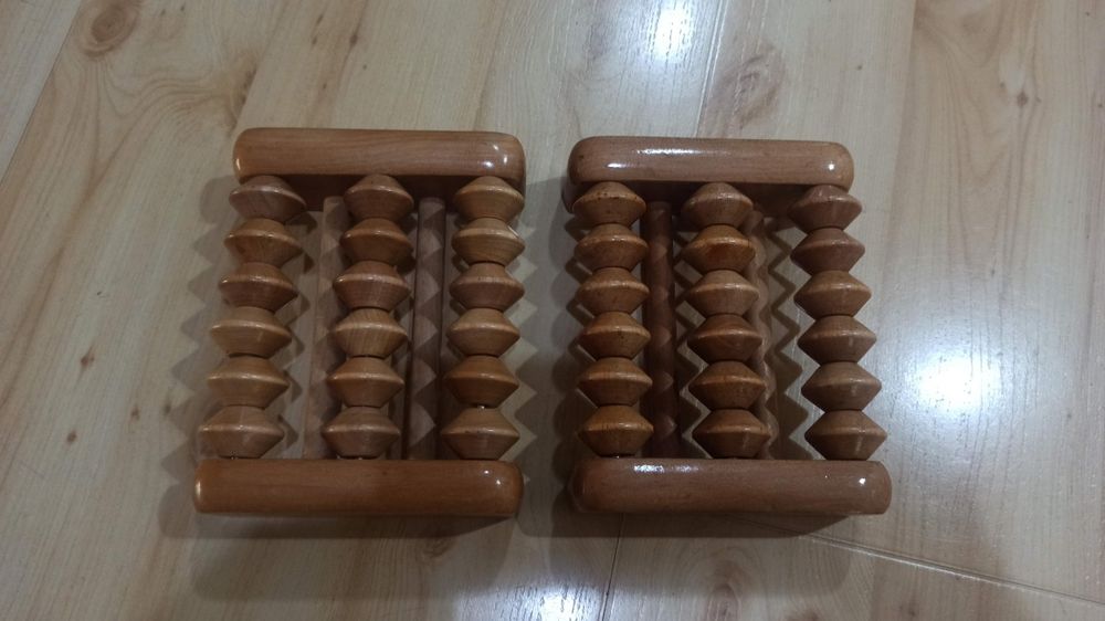 Ferramentas de massagem de madeira