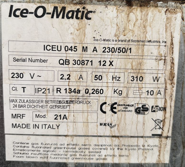 Kostkarka do lodu Ice-O-Matic