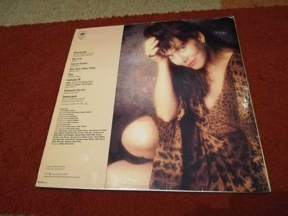 Disco de Vinil - Sassaricando - Músicas novela 1989