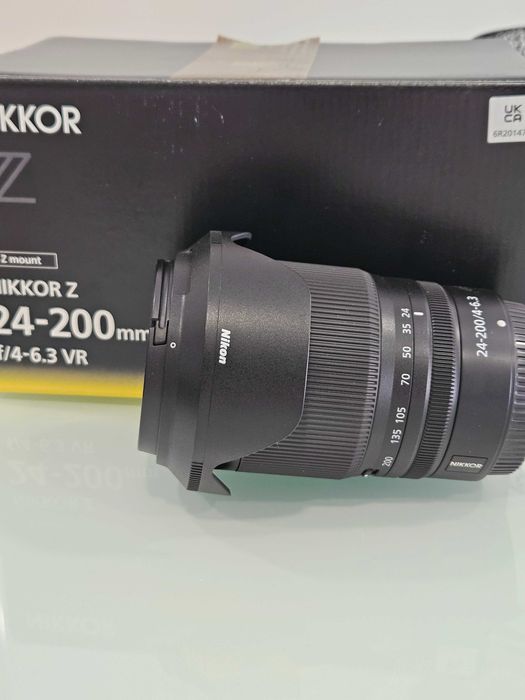 Objectiva Nikkor Z 24-200 mm f/4-6.3 VR