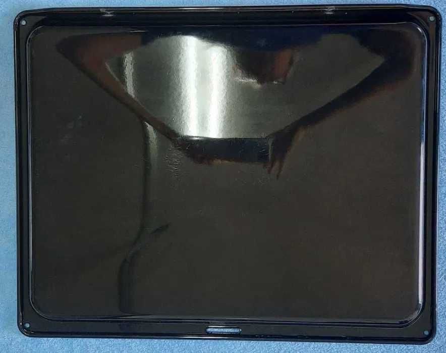 Blacha płytka, czarna do piekarnika Siemens.