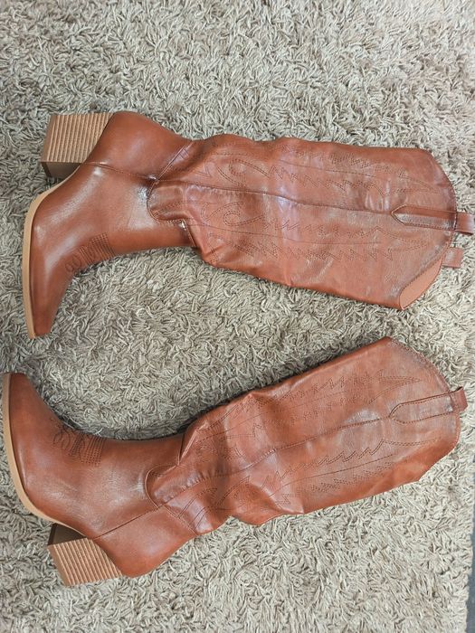 Botas texanas camel