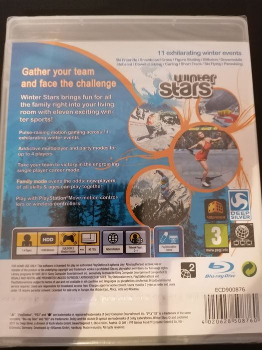 Winter Stars PS3 (Novo/Selado Origem)