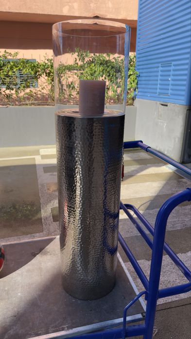 Castiçal de vela cerca 1 metro, decoração, Luz ambiemte