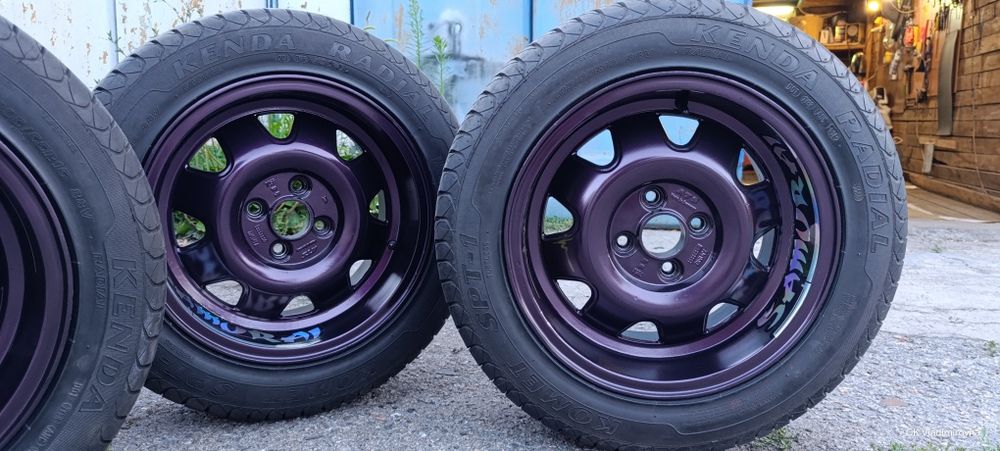 Комплект редких колёс R15 205/55 Kenda Komet Plus на дисках ATS CUP ( R15 W7 PCD4x100 ET28 DIA63.4)