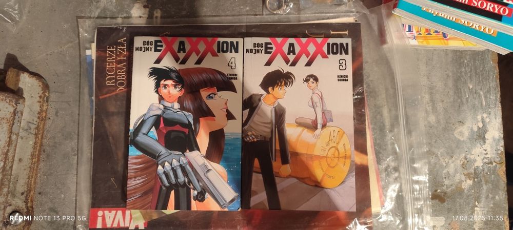 Exaxxion – Bóg Wojny, tom 3 i 4 – Kenichi Sonoda