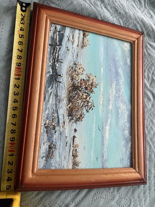 Картина Зима в поле