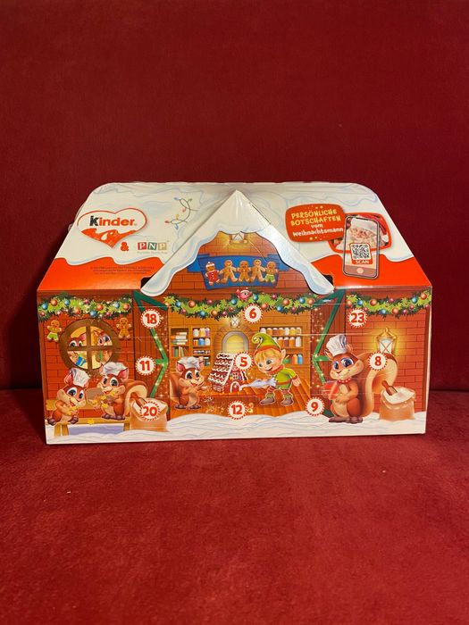 Солодкі адвент календарі від Kinder