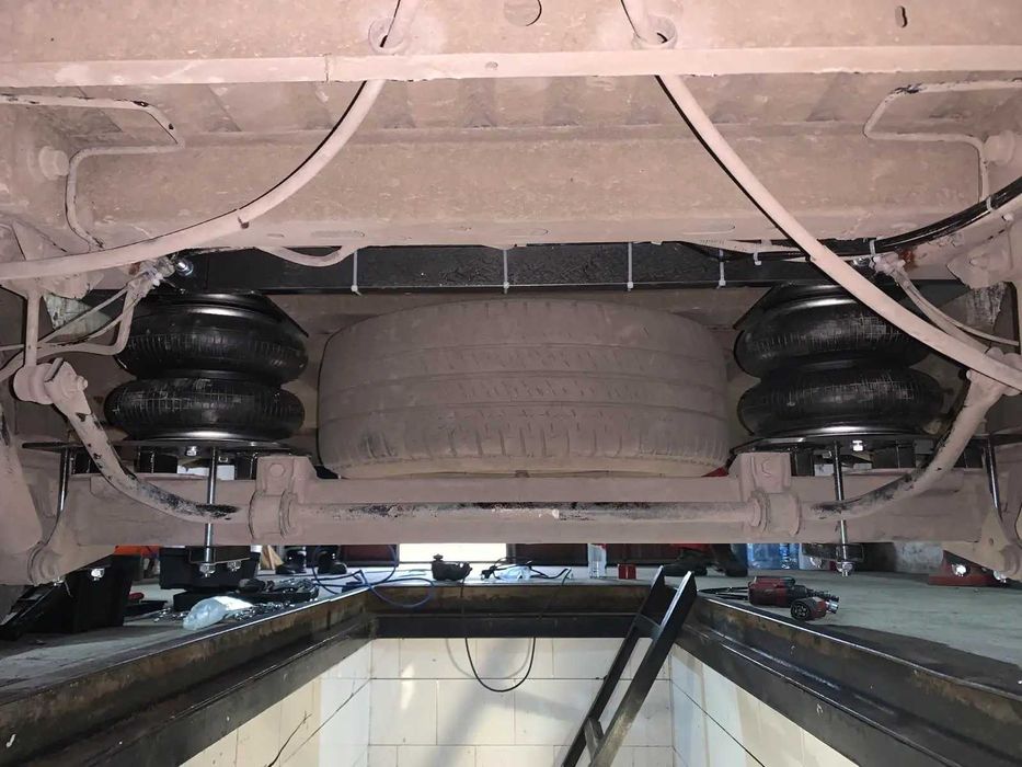 Пневмопідвіска Opel Movano, Nisan Interstar до та після 2011р.в.