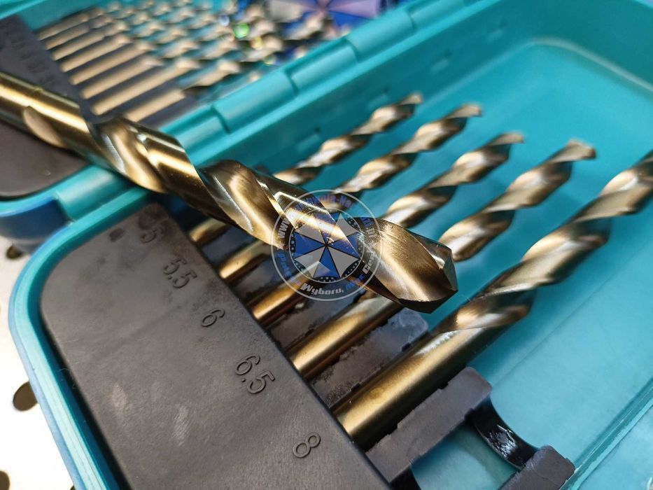 wiertła kobaltowe zestaw wierteł do metalu zestaw wierteł do metalu