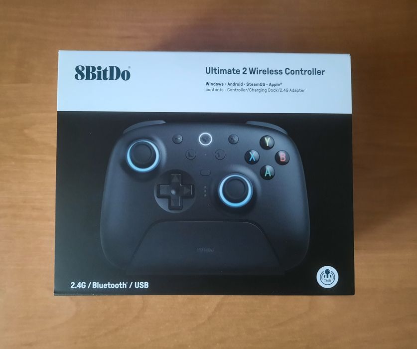 8BitDo Ultimate 2 Wireless Геймпад для PC, Android, Apple бездротовий