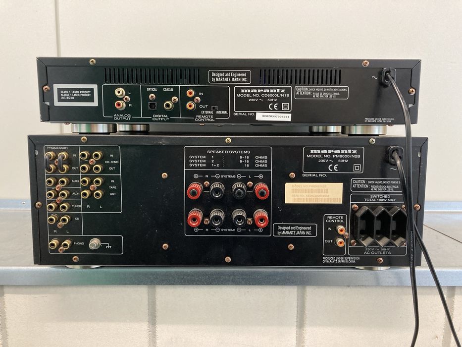 Marantz PM8000 Class A 2 x 105 W , CD6000 OSE LE- HI-END Made in Japan
