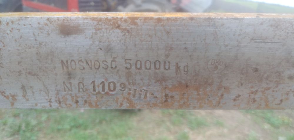 Waga najazdowa 50 ton- wagowskaz,pomiar manualny